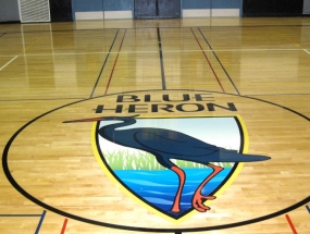 blue-heron-gym-floor-decal-pic