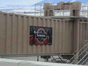 Simms Airport Jetway Branding