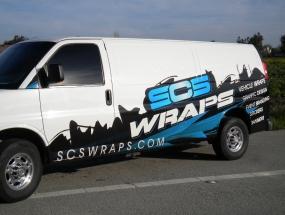 SCS Fleet Van Wrap