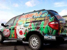 Kiss FM Van Wrap