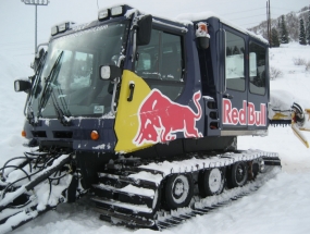 Red Bull Snow Cat wrap