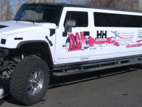 Rail Jam Hummer Decals