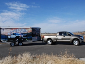 Ressler Motors trailer wrap