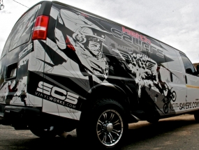 Keith Sayers van wrap