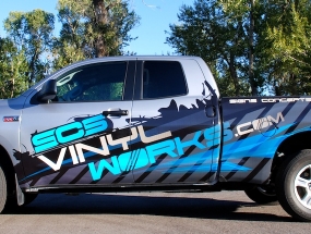 SCS Fleet Truck Wrap