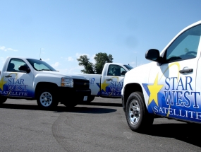 Star West Satellite fleet wrap