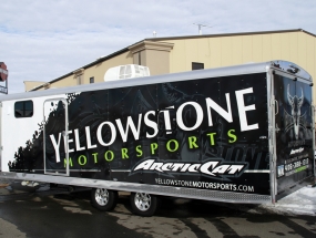 Yellowstone Motorsports Trailer Wrap