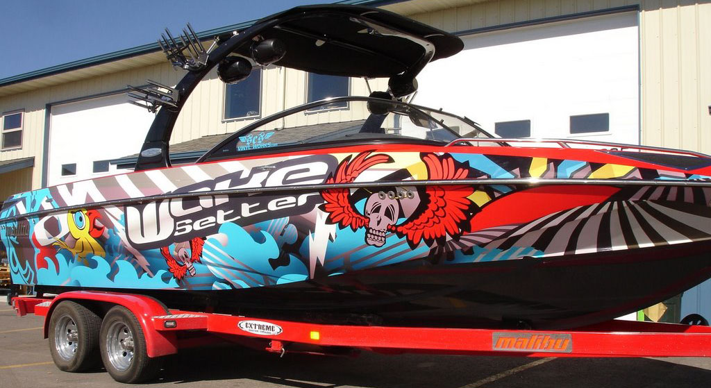 Wakeboard Boat Wraps