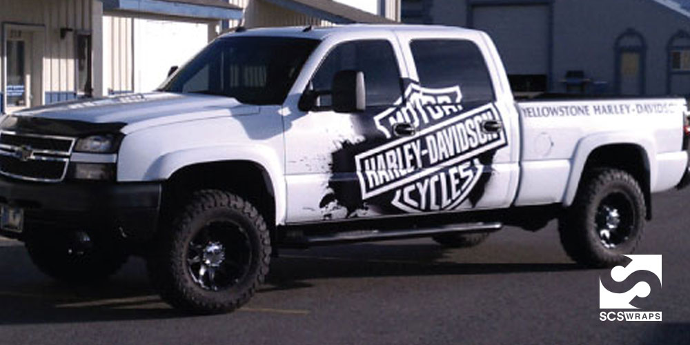 Yellowstone Harley Davidson Truck · SCS Wraps