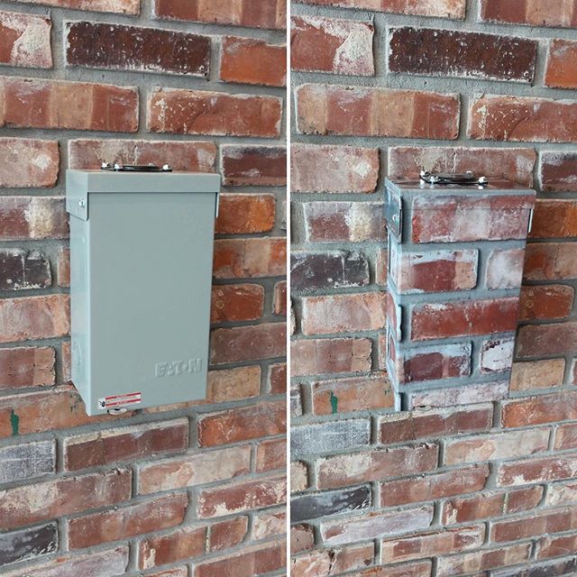 Utility Box brick camouflage · SCS Wraps