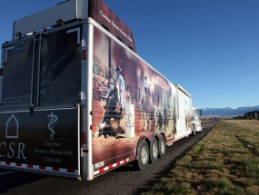 Rear trailer wrap - Copper Spring Ranch
