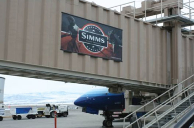 Simms Airport Jetway Signs