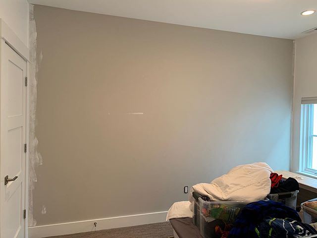 ski enthusiasts wall wrap -before and after · SCS Wraps