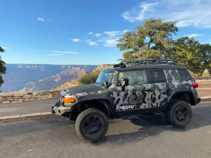 KUIU Verde Camo Wrap - FJ Cruiser Profile