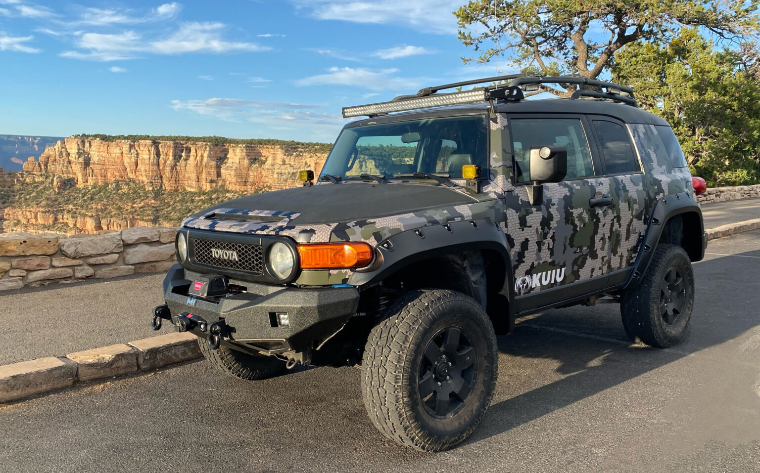 KUIU Verde FJ Cruiser Vehicle Wrap