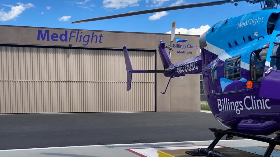 Billings Clinic Helicopter Wrap - Med Flight